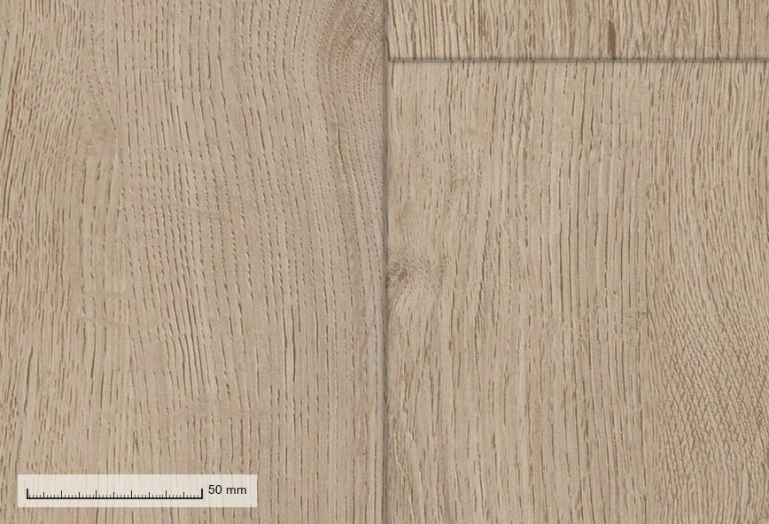 Menton 1018 — the four-sided micro-bevel at original resolution, with a millimetre rule