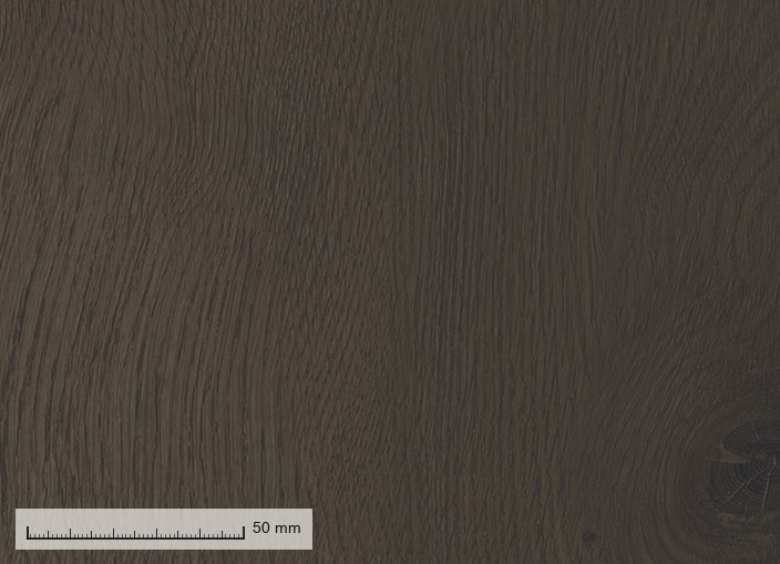 Havana 2410 — the plank grain at original resolution, with a millimetre rule